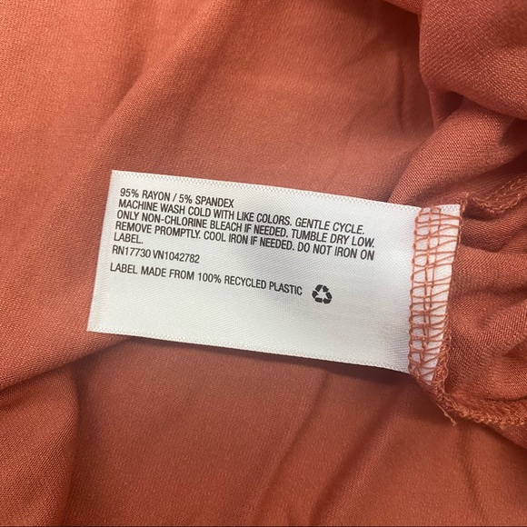 2 for $30 Ava & Viv - Coral Maxi Dress NWT - Picture 6 of 7